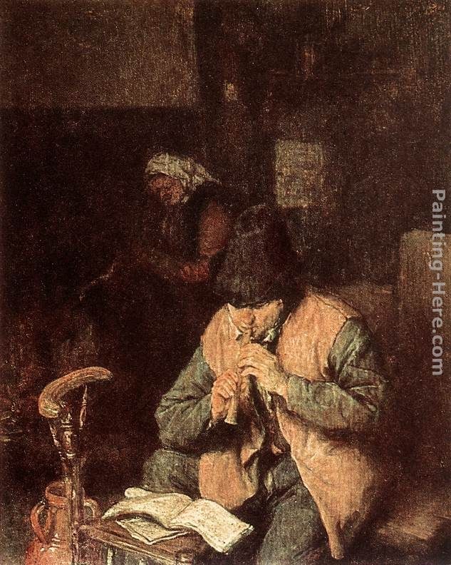 Adriaen van Ostade Flute Player